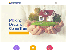 Tablet Screenshot of hometrek.org